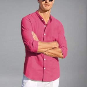 Pink solid Shirt